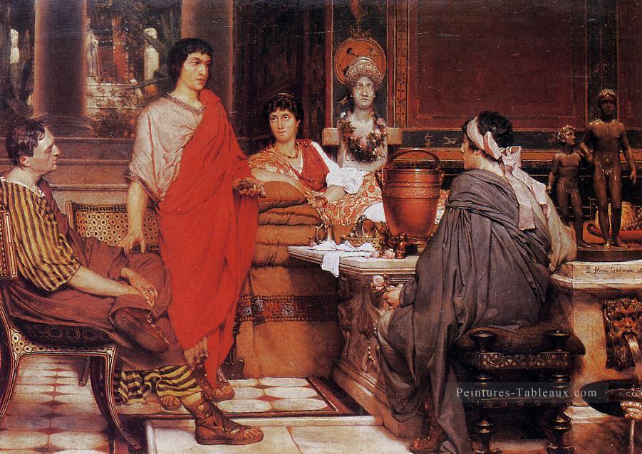 Catulle à Lesbias romantique Sir Lawrence Alma Tadema Peintures à l'huile